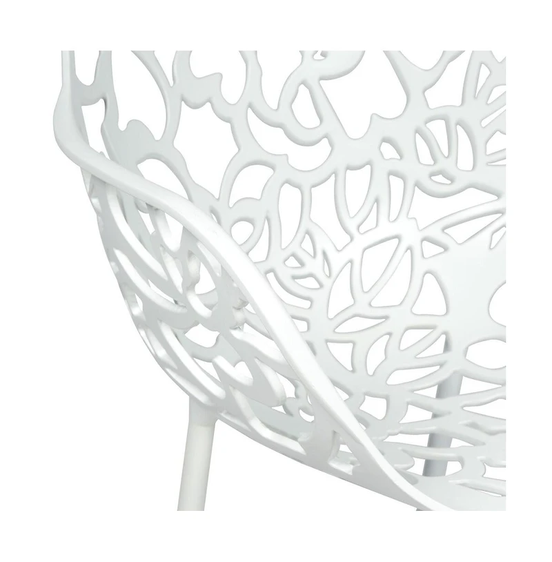 LeisureMod Modern Devon Aluminum Armchair
