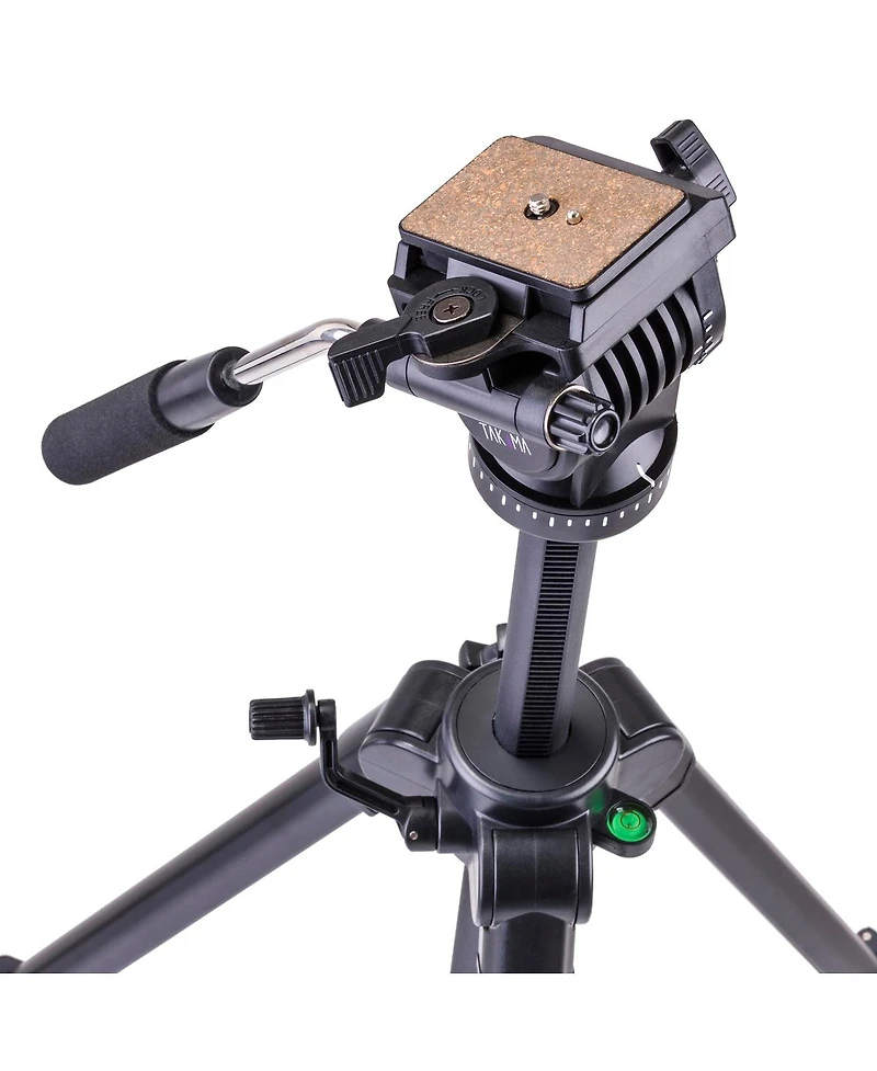 Nikon D7500 Dslr with Af-s Dx Nikkor 18-140mm feet 3.5-5.6G Ed Vr Lens, Bundle with Takama 3-Section Aluminum Video Tripod with Fluid Head