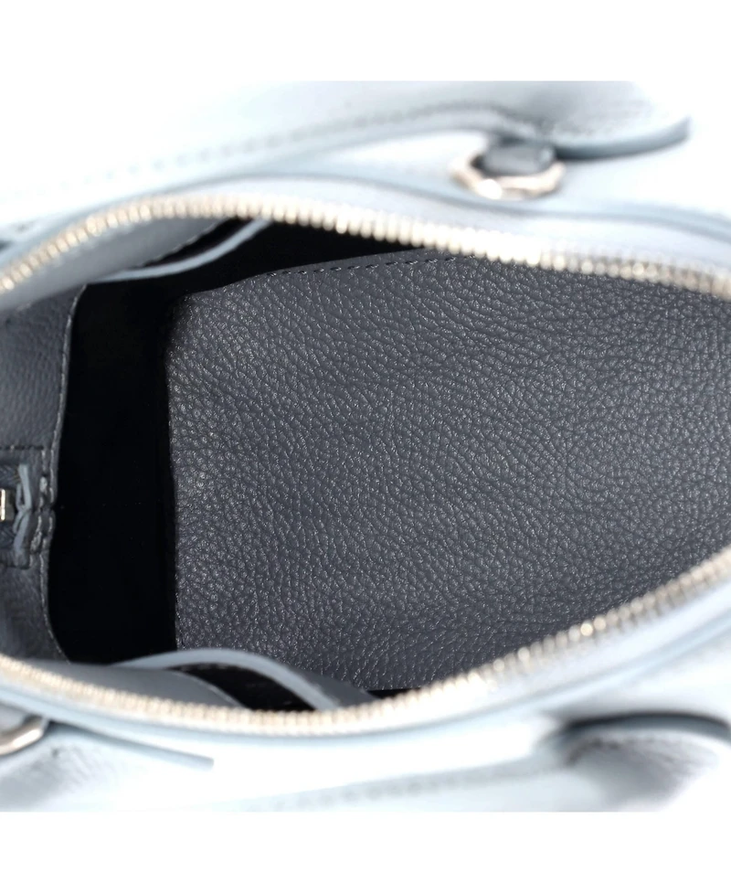 Pre-Owned Balenciaga Xxs Logo Ville Bag Leather