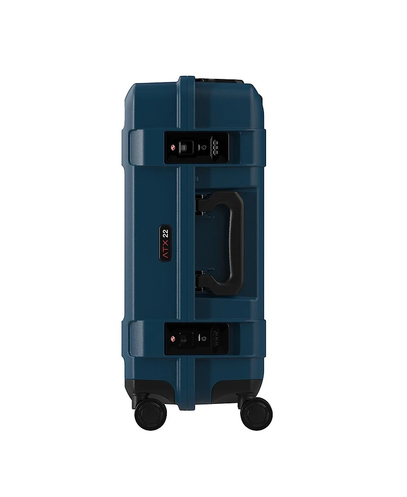 Pelican Atx 22" Waterproof Wheeled Carry-On Hard Travel Case, Bundle with Pcm ModPak Packing Cube