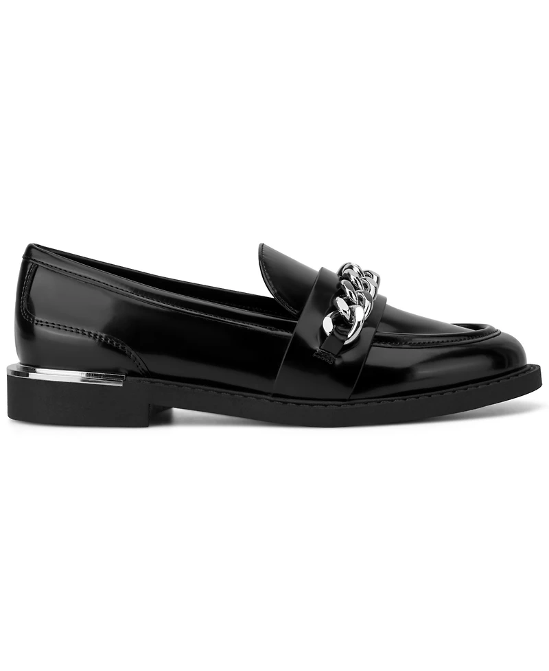 Dkny Women's Ryleigh W/ Chain Slip On Loafers