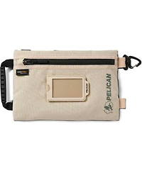 Pelican Atx 22" Waterproof Wheeled Carry-On Travel Hard Case, Sand, Bundle with ModPak Packing Cube and Spm ModPak Storage Pouch