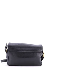 Pre-Owned Prada Small Flap Zip Crossbody Bag Vitello Phenix