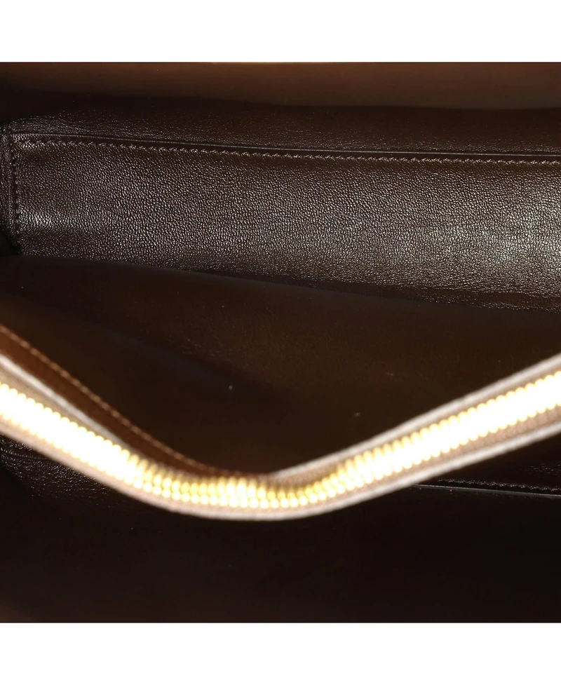 Pre-Owned Celine Medium 16 Top Handle Bag Grained Calfskin