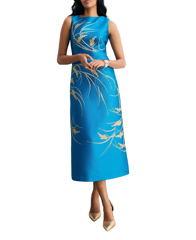 The Fold Women's Eden Jacquard Dress