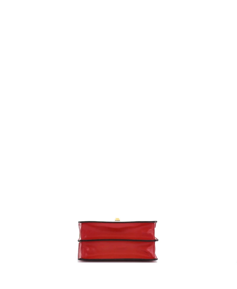 Pre-Owned Fendi Small Kan I Bag Zucca Embossed Leather