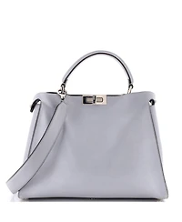Pre-Owned Fendi Large Peekaboo Essential Bag Leather