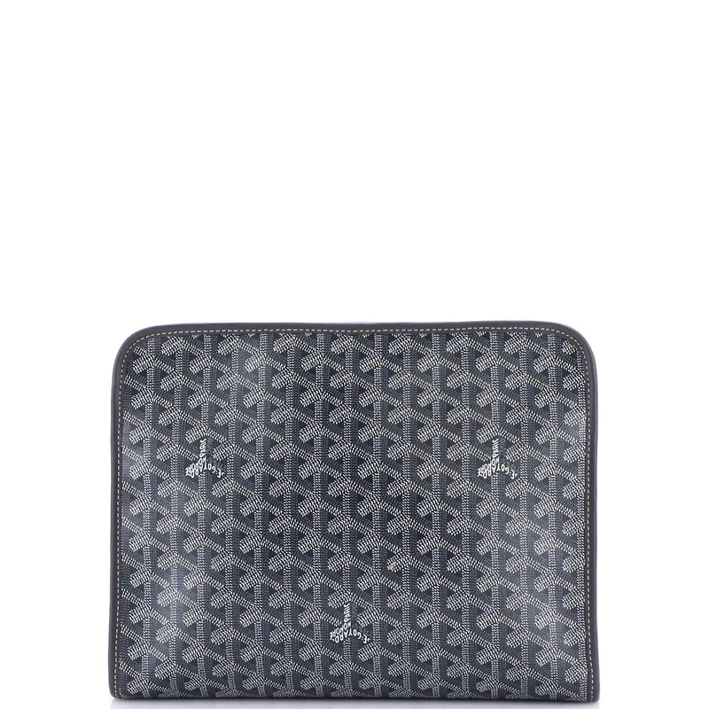 Pre-Owned Goyard Gm Jouvence Toiletry Pouch Coated Canvas
