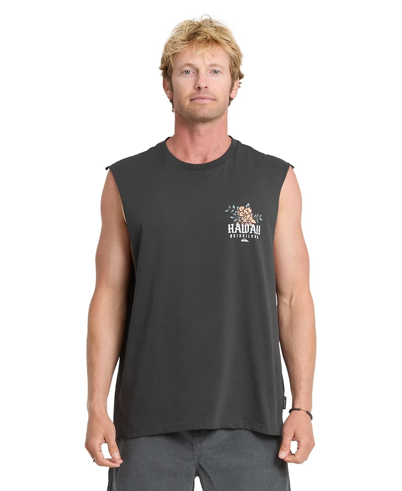 Quiksilver Men's Crewneck Sleeveless T-Shirt