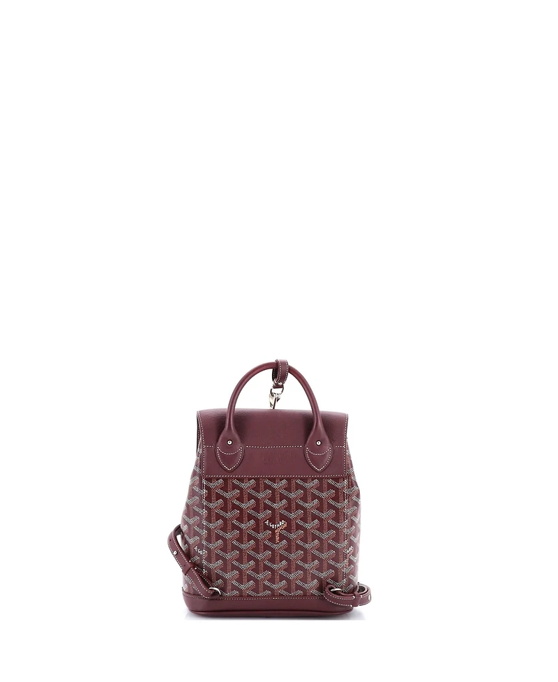 Pre-Owned Goyard Mini Alpin Backpack Coated Canvas