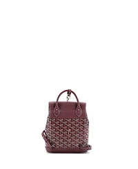 Pre-Owned Goyard Mini Alpin Backpack Coated Canvas