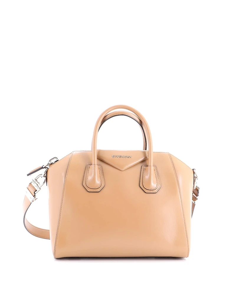 Pre-Owned Givenchy Small Antigona Bag Glazed Leather