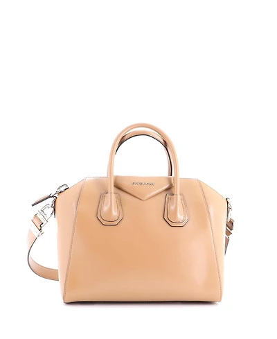 Pre-Owned Givenchy Small Antigona Bag Glazed Leather