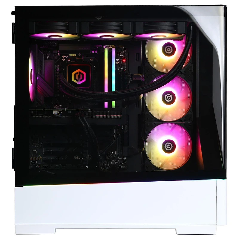 CyberPowerPC Gamer Supreme Liquid Cooled Gaming Desktop Computer, Amd Ryzen 9 9900X3D 4.4GHz, 32GB Ram, 2TB Ssd, Nvidia GeForce Rtx 5080 16GB, Windows