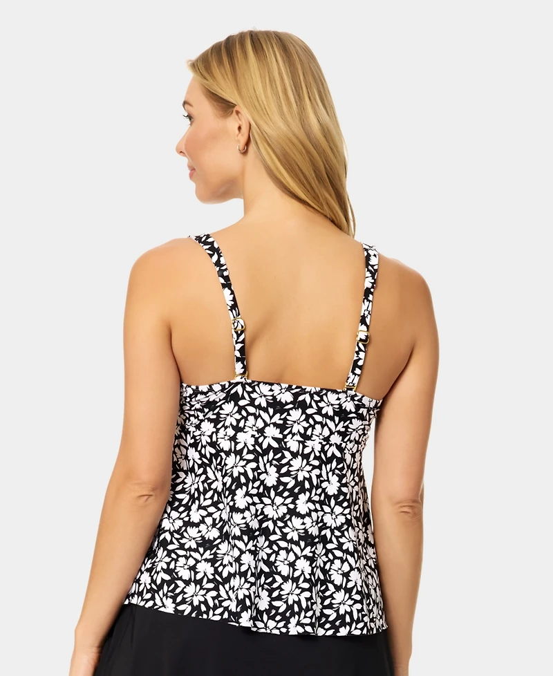 Island Escape Women's Laguna Scoop Neck Tankini Top