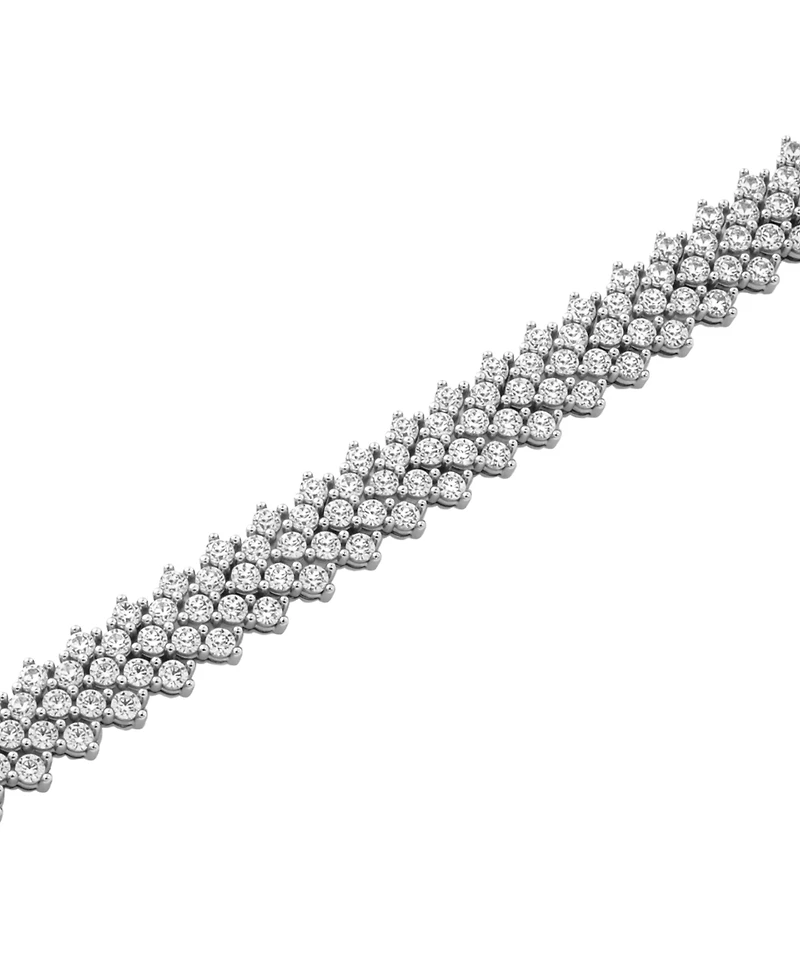Macy's Diamond Tennis Bracelet (4 ct. t.w.) in Sterling Silver