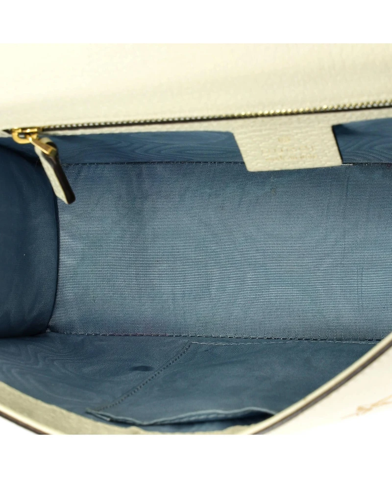 Pre-Owned Gucci Small Sylvie Shoulder Bag Printed Leather