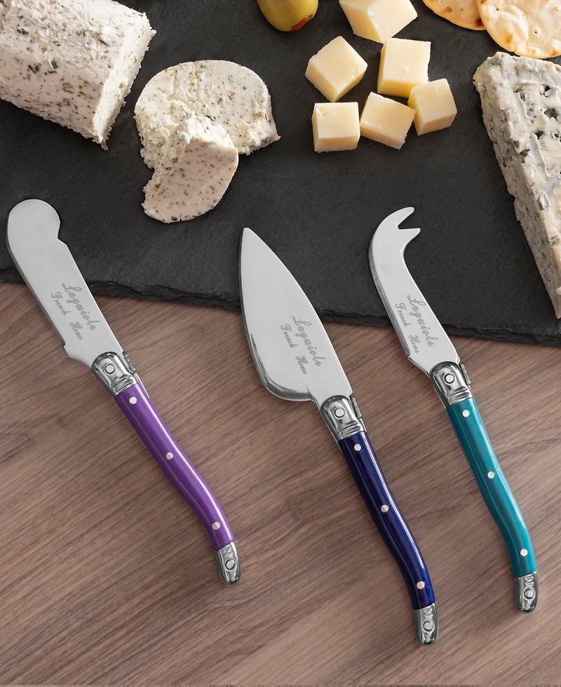French Home Laguiole Cheese 7-Pc. Knife Spreader Set