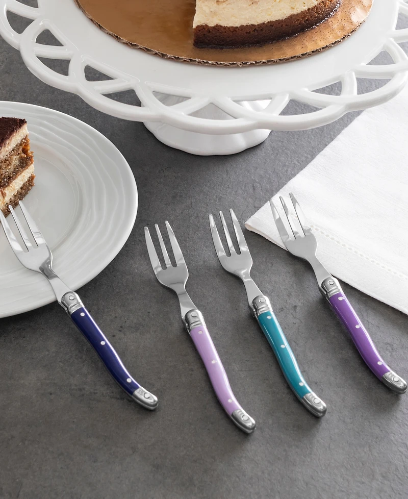 French Home Laguiole Cake Forks, Set of 4