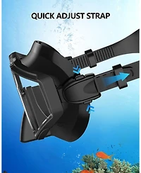 Gnuadz Swim Goggles Nose Cover Anti-fog Mask Adults