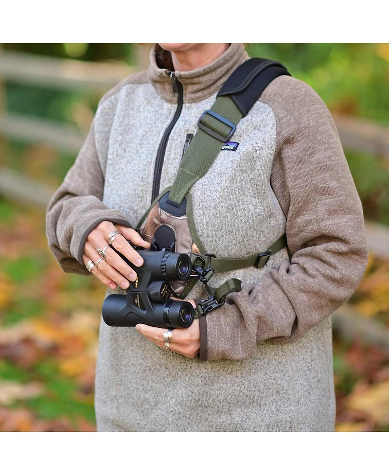 Cotton Carrier Skout G2 Sling-Style Harness for Binoculars, Realtree Xtra Camo
