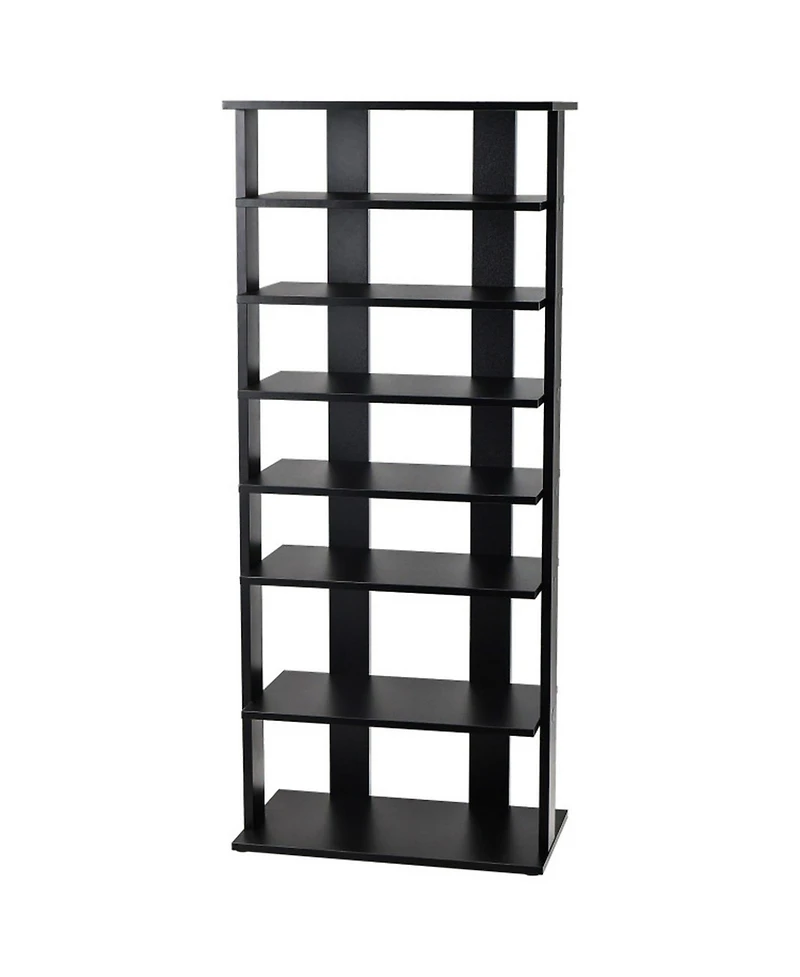 Gouun Wood Multi-Tier Freestanding Shoe Shelf Rack