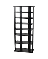 Gouun Wood Multi-Tier Freestanding Shoe Shelf Rack