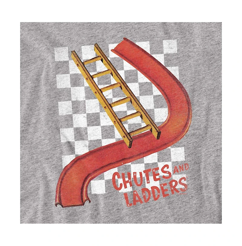 Logovision Men's Chutes and Ladders Just a Chute Ladder T Shirt