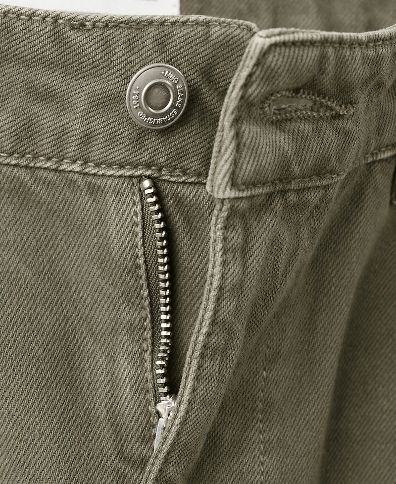 Mango Women's Pocket Cargo Jeans