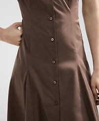 Mango Women's Lyocell Shirt Dress
