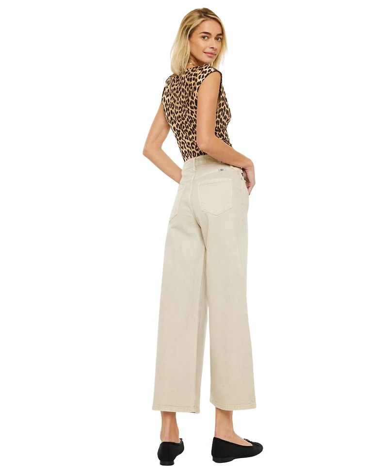 KanCan Women's Calla Ultra High Rise Crop Jeans
