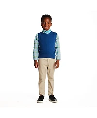 Andy & Evan Toddler Boys and 4-Piece Vest Set