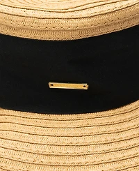 Vince Camuto Downbrim Oversized Ribbon Tie Hat