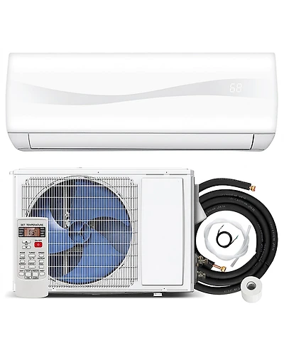 Vebreda 9000 Btu 17 SEER2 208-230V Ductless Mini Split Air Conditioner and Heater