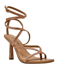 Wild Pair Women's Estee Rhinestone High Heel Dress Sandals, Macy's Exclusive