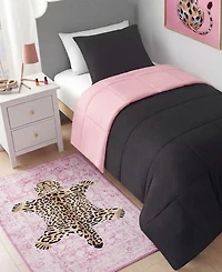 Juicy Couture Leopard Medallion Finely Soft Washable Accent Rug, 36" x 60"