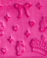 Juicy Couture Crowns and Bows Quilted Memory Foam Bath Mat, 17" x 24"