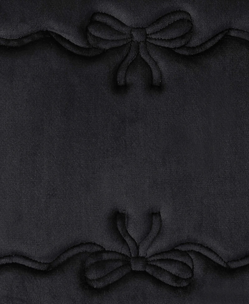Juicy Couture Ribbon Border Quilted Memory Foam 2-Pc. Bath Mat