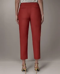 Donna Karan New York Women's Mid-Rise Slim Pants
