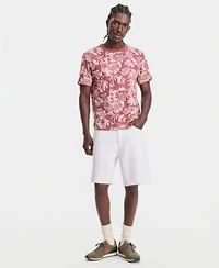 Sun Stone Mens Cotton Tropical Print T Shirt Relaxed Denim Shorts Macys Exclusive