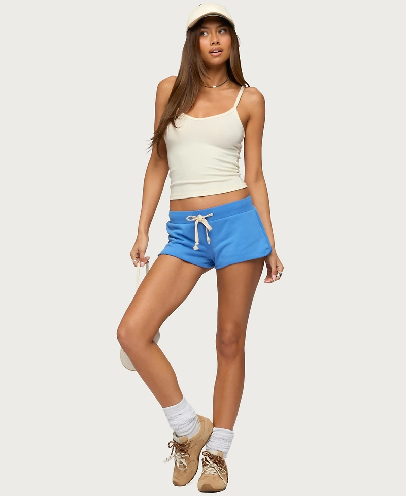 Edikted Women's Celiah French Terry Shorts