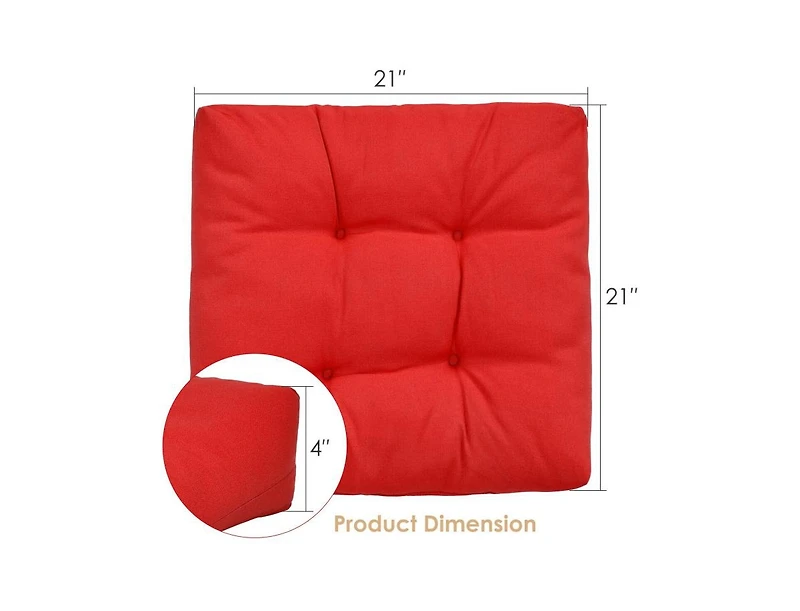Patio Chair Seat Cushion Pads for Indoor Outdoor Use Comfortable and Durable