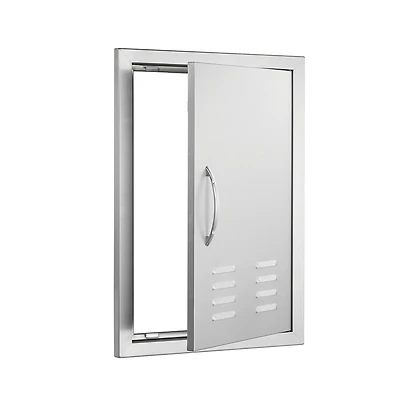 Sugift Bbq Access Door in Single Outdoor Kitchen Stainless Door