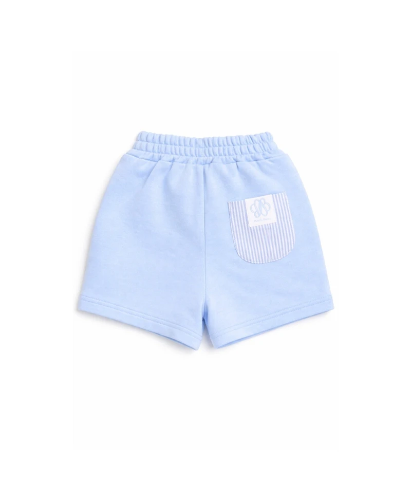 Bits & Bows Baby Unisex Seersucker Pocket Shorts