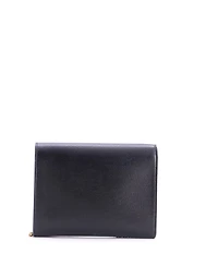 Pre-Owned Saint Laurent Small Cassandra Chain Shoulder Bag Leather