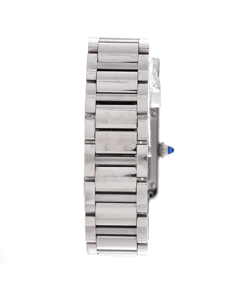 Pre-Owned Cartier Must de Cartier Tank Quartz Watch in Stainless Steel 22mm