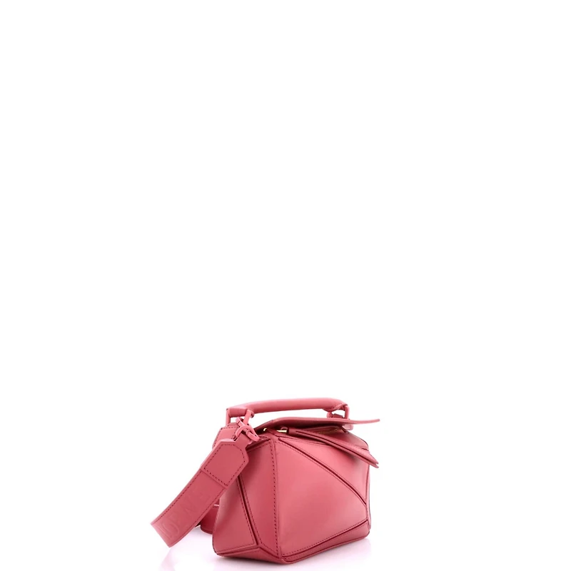 Pre-Owned Loewe Mini Puzzle Bag Leather