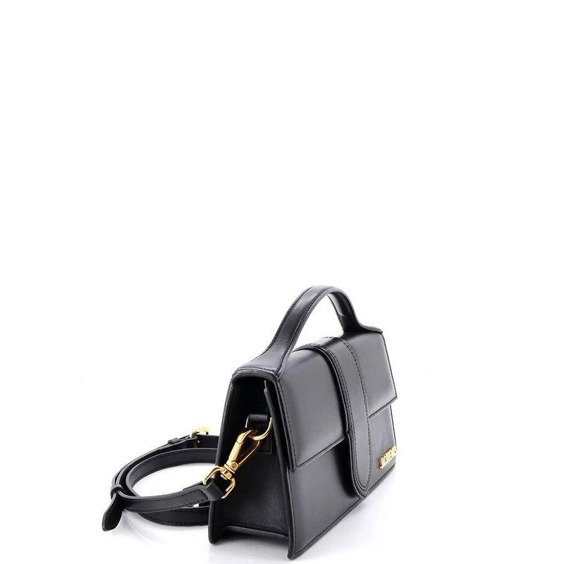 Pre-Owned Jacquemus Le Grand Bambino Flap Bag Leather