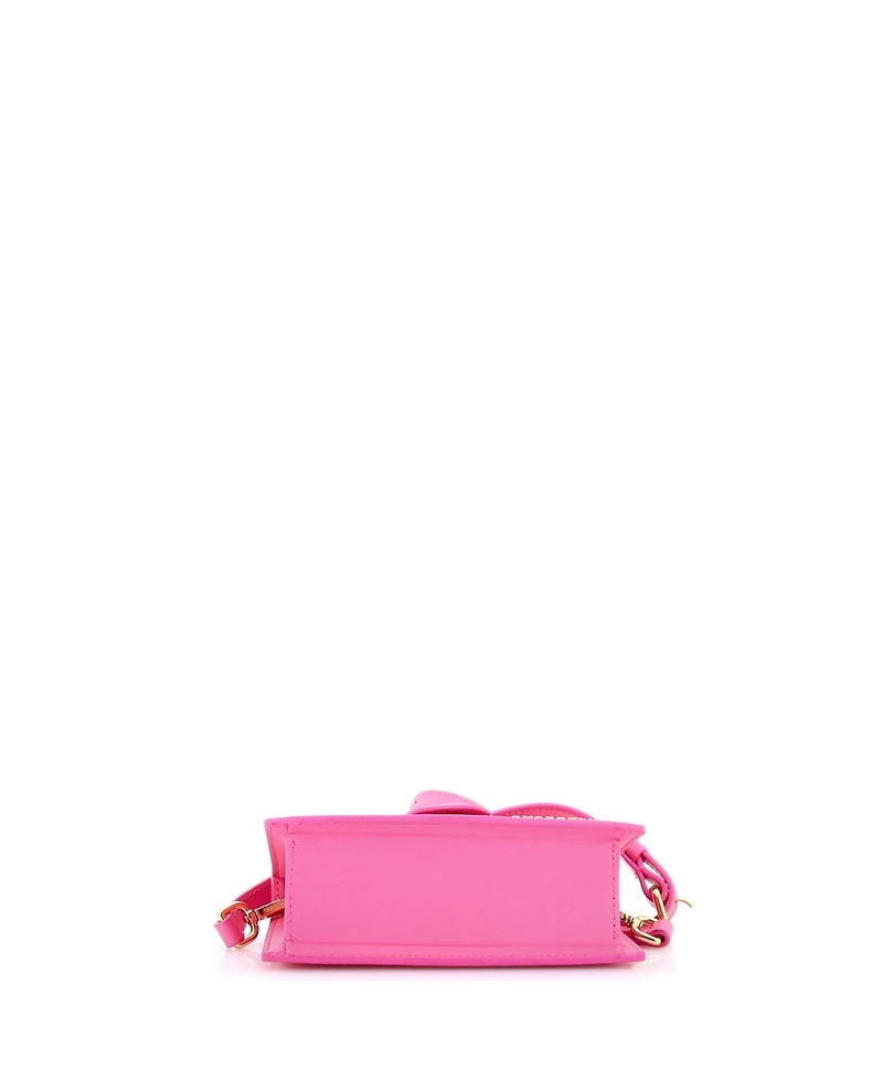Pre-Owned Jacquemus Le Bambino Top Handle Flap Bag Leather