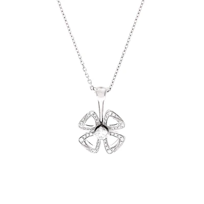 Pre-Owned Bvlgari Fiorever Pendant Necklace